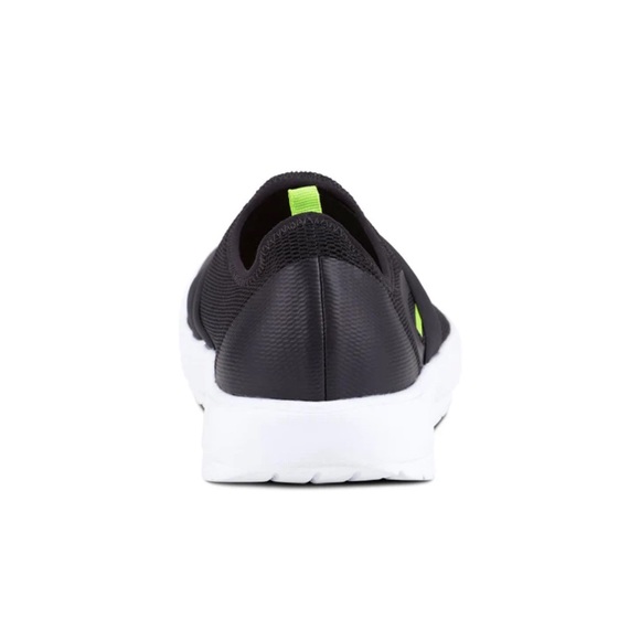 MEN\'S OOMG LOW SHOE - WHITE & BLACK